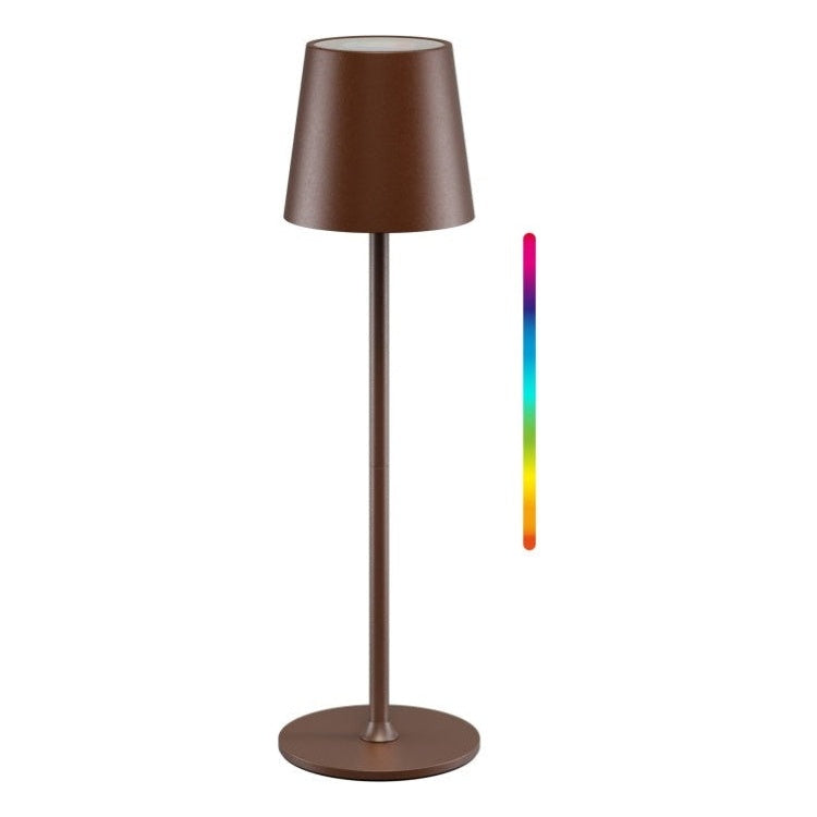 GK-13177 Draadloze LED-Tafellamp RGBW - 38 cm - Oplaadbaar - Koperkleurig
