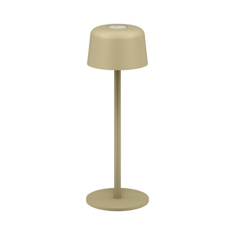 GK-13179 Draadloze LED-Tafellamp - 25 cm - Warm Wit - 3 Helderheidsstanden - Beige