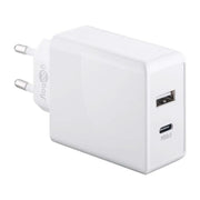 GK-230V2USB-C28W-WT Goobay USB lader wit - USB A + USB C - 28 watt