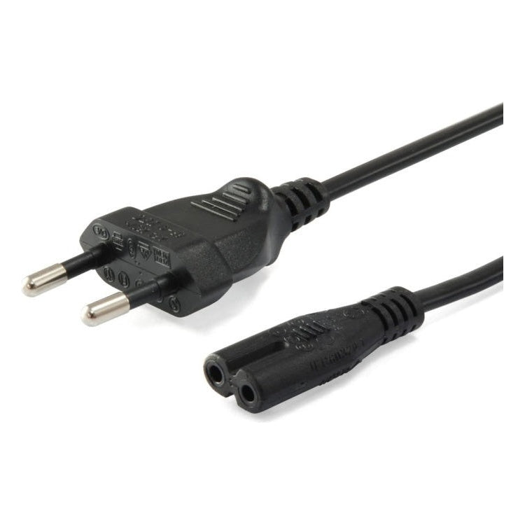 GMB-C7-1.8 C7 kabel - 1,8 meter - Eurostekker naar C7 - zwart - Gembird