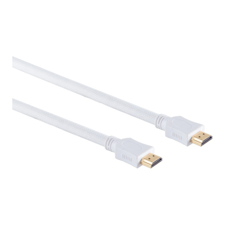 HDMI-2.0-1.5-W-NY 1.5 meter HDMI 2.0 kabel - 4K/60Hz - Nylon mantel - Wit