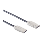 HDMI-2.0-SL-1.5 1.5 meter HDMI 2.0 kabel - 4K/60Hz - Platte stekker - Zwart