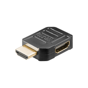 HDMI-90-L HDMI-2.0 adapter Rechthoekig, Linksom - 4K/60 Hz