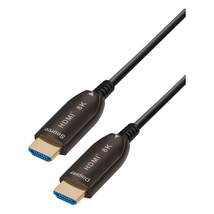 HDMI-AOC-TR-10 10 meter Optische HDMI 2.1 kabel - 8K/60Hz - HDMI AOC - Zwart