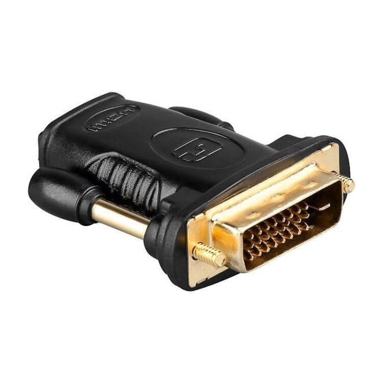 HDMI-DVIDL-A Goobay HDMI-2.0 naar male DVI-D Dual-Link adapter, gold-plated - 4K/60 Hz