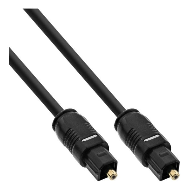 INL-2.2mm-TL-0.5 Optische Audiokabel Toslink 2,2 mm - M/M - 50 cm - Vergulde contacten