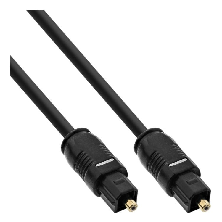 INL-2.2mm-TL-1 Optische Audiokabel Toslink 2,2 mm - M/M - 1 meter - Vergulde contacten