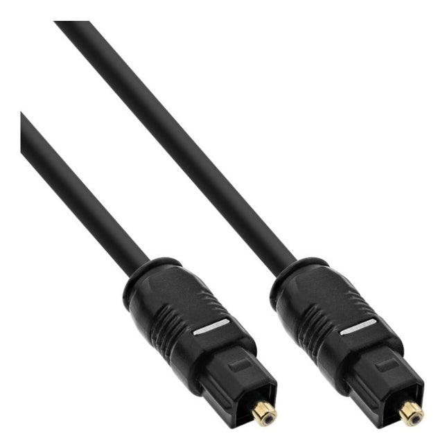INL-2.2mm-TL-10 Optische Audiokabel Toslink 2,2 mm - M/M - 10 meter - Vergulde contacten