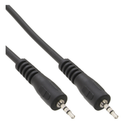 INL-A2.5-MM-5 2.5 mm jack audiokabel - 5 meter - Stereo