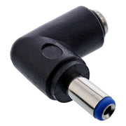 INL-DC-H-5.5-2.1 Haakse DC  adapter - 5,5 x 2,1 mm - 5V/3A (15W) - Zwart