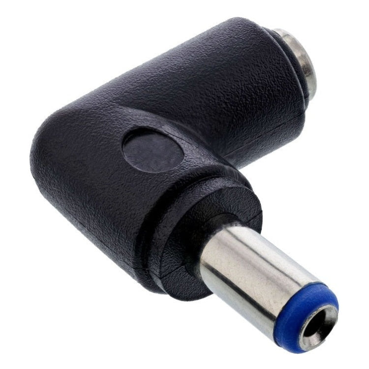 INL-DC-H-5.5-2.1 Haakse DC  adapter - 5,5 x 2,1 mm - 5V/3A (15W) - Zwart