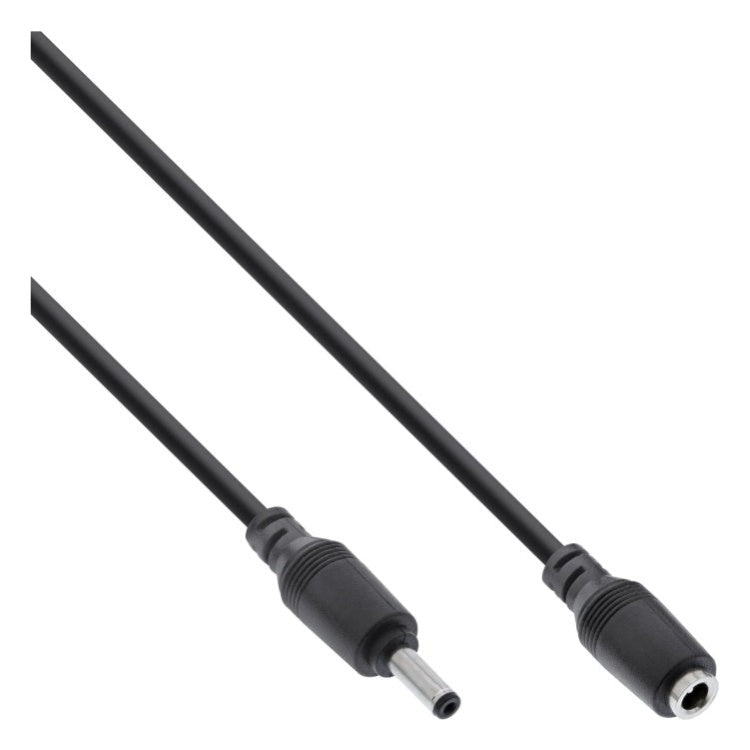 INL-DCV3.5x1.35-3-ZW 3 meter DC-stekker verlengkabel - 3,5 x 1,35 mm - Zwart