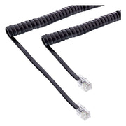 INL-RJ10-ZW-2 Max 2 meter Spiraalkabel RJ10 4P4C M/M - Zwart