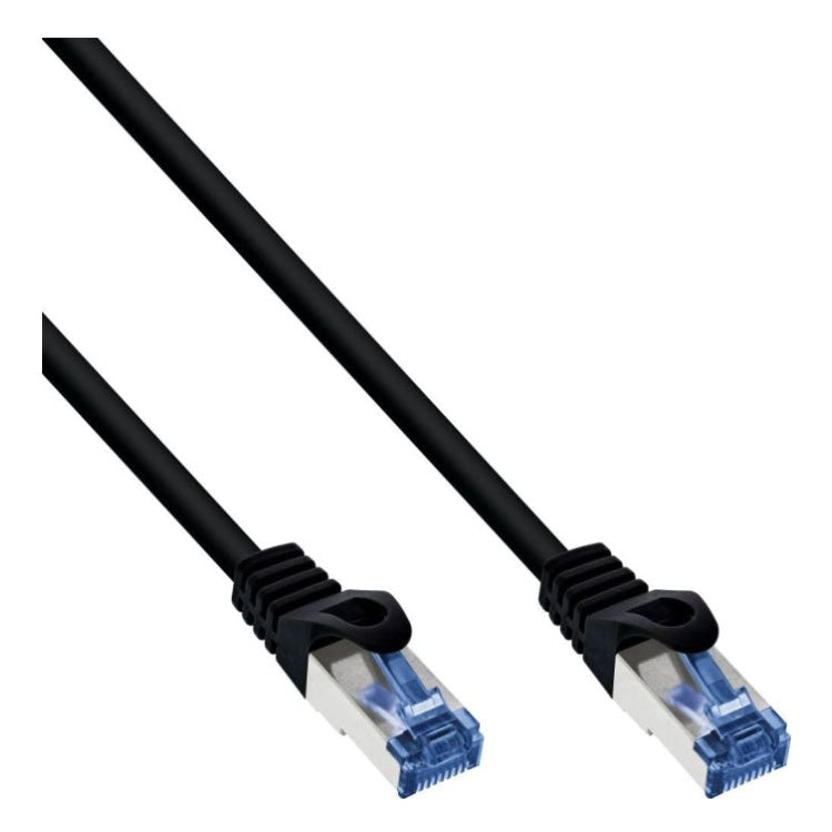 INL-SFB-C6AC-1.5-ZW 1.5 meter Cat 6a S/FTP (PiMF) netwerkkabel voor buiten - 100% koper - Zwart
