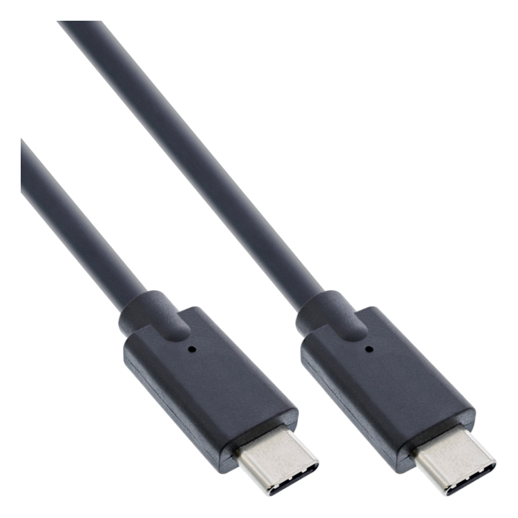 INL-USB-C-3.2-3-ZW Inline USB kabel - USB 3.2  - USB-C - 3 meter - PD 60 watt - Zwart