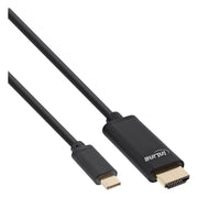 INL-USB-C-HDMI-2.0-3 3 meter USB-C naar HDMI kabel - 4K@60Hz - zwart - verguld