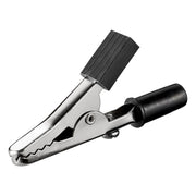 KC-45-ZW Krokodillenklem - Alligator clip met schroef - Zwart - 45 mm