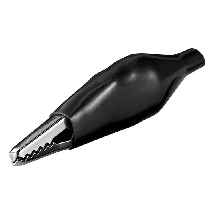 KC-48-ZW Krokodillenklem - Alligator clip - Zwart - 48 mm