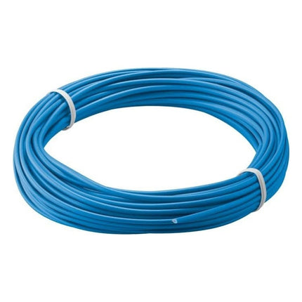 KD-0.14-10m-BL 1x 0,14mm geïsoleerd koperdraad voor hobby toepassingen - 10 meter - Blauw