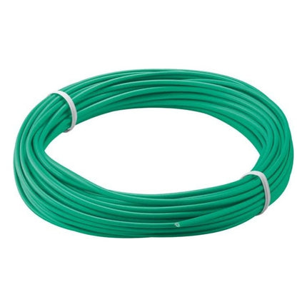 KD-0.14-10m-GR 1x 0,14mm geïsoleerd koperdraad voor hobby toepassingen - 10 meter - Groen