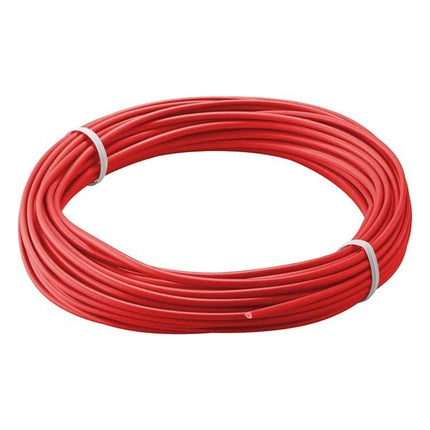 KD-0.14-10m-RD 1x 0,14mm geïsoleerd koperdraad voor hobby toepassingen - 10 meter - Rood