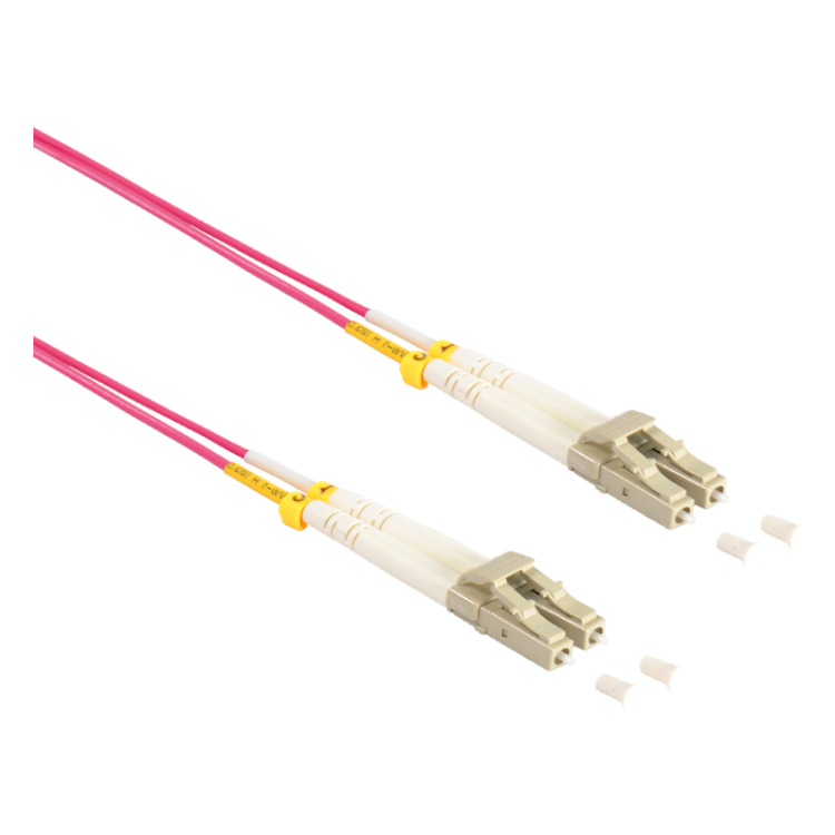 LC-LC-OM4-5 S-CONN glasvezel 50/125µm - LC-LC - 5 meter - Multimode OM4 - LSZH