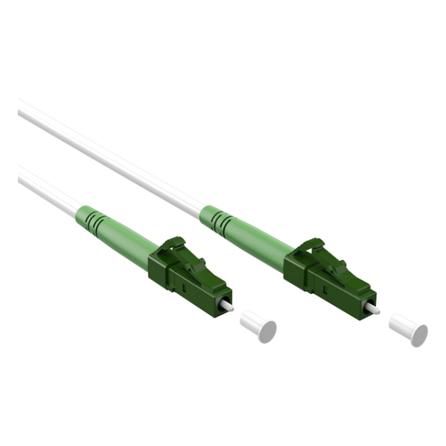 LC-LC-OS2-SM-0.5-W Glasvezel / Fibre-optic Cable (FTTH) - 50 CM - Singlemode OS2 - Simplex