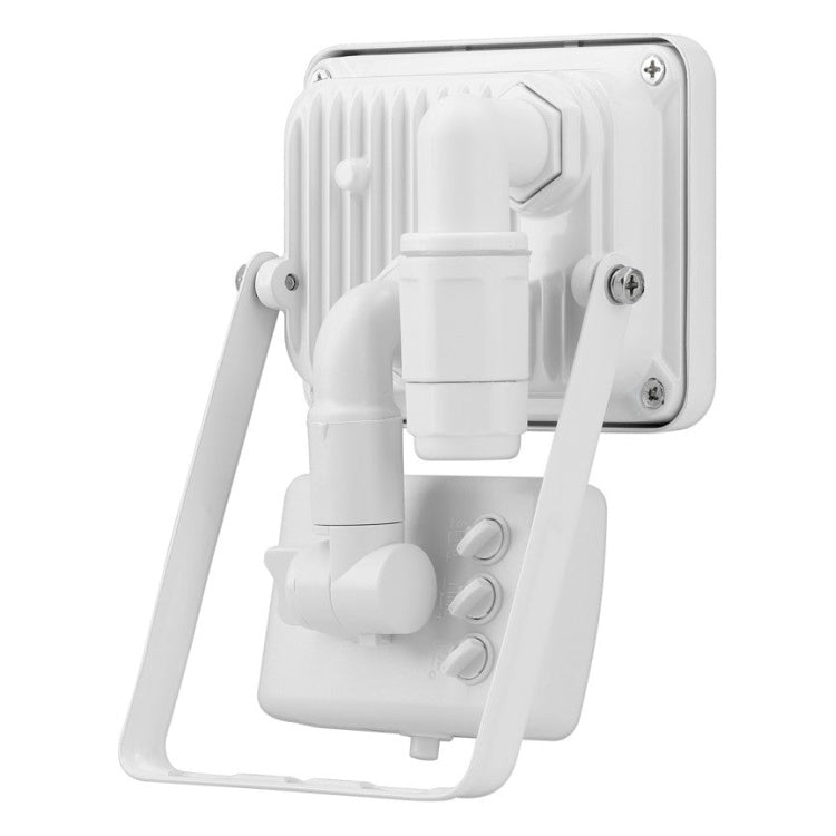 LED-SEN-10W-4K-WT 10 watt led schijnwerper met sensor - 4000K (daglicht) - Wit
