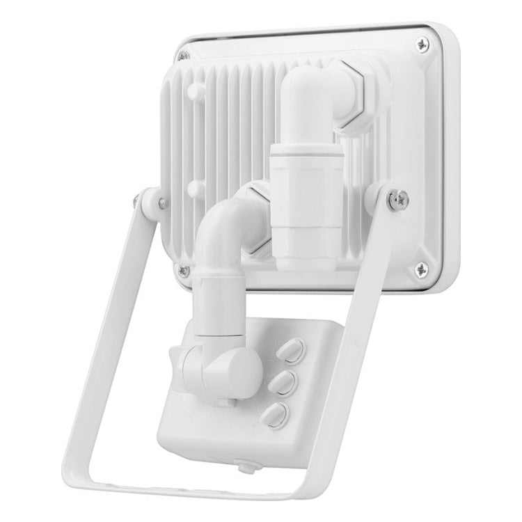 LED-SEN-20W-4K-WT 20 watt led schijnwerper met sensor - 4000K (daglicht) - Wit