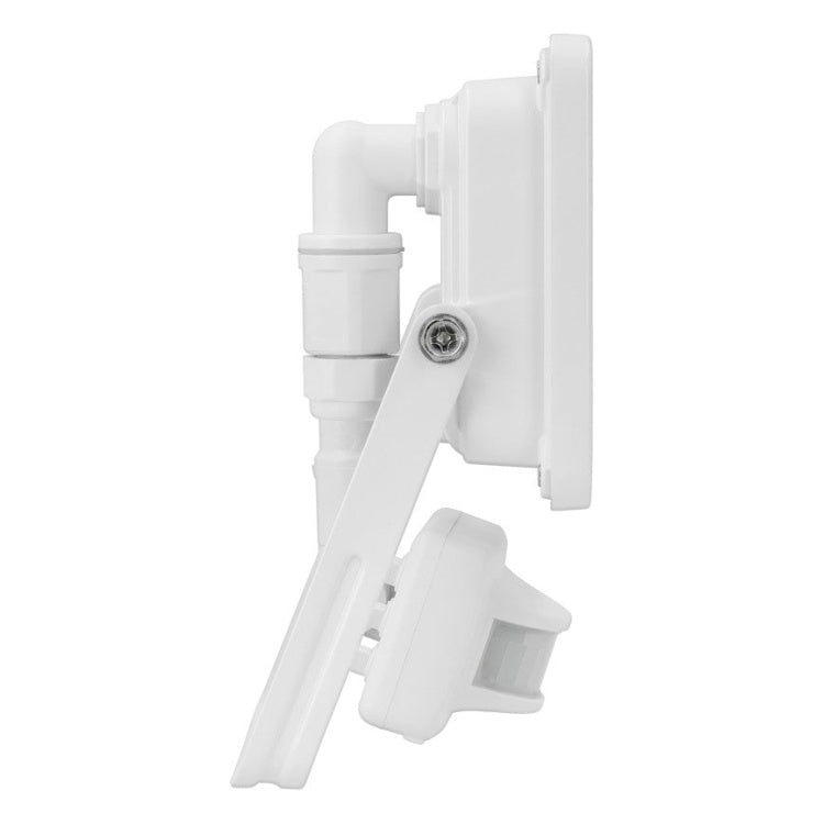 LED-SEN-30W-4K-WT 30 watt led schijnwerper met sensor - 4000K (daglicht) - Wit