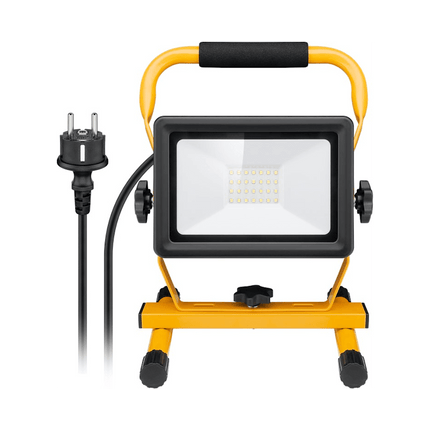 Led werklamp op standaard - 1 x 30 watt - met 1.5m kabel