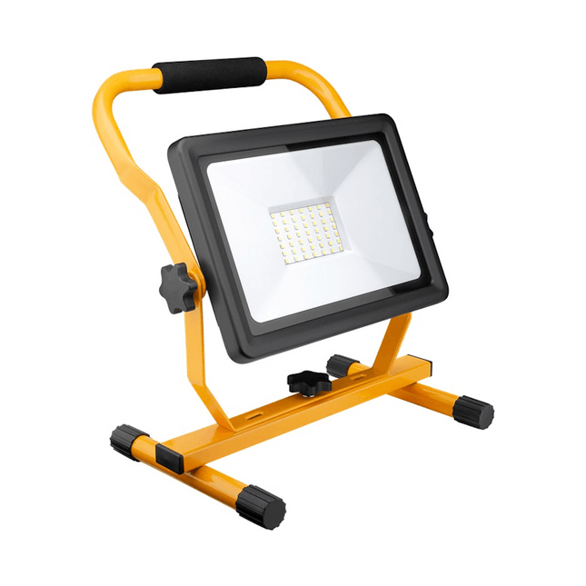 Led werklamp op standaard - 1 x 50 watt - met 1.5m kabel