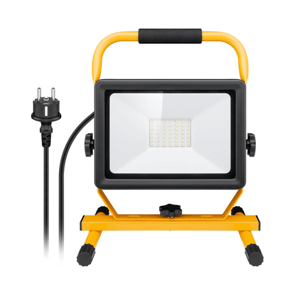 Led werklamp op standaard - 1 x 50 watt - met 1.5m kabel