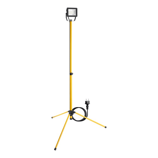 Led werklamp op statief - 1 x 30 watt - met 2.5m kabel