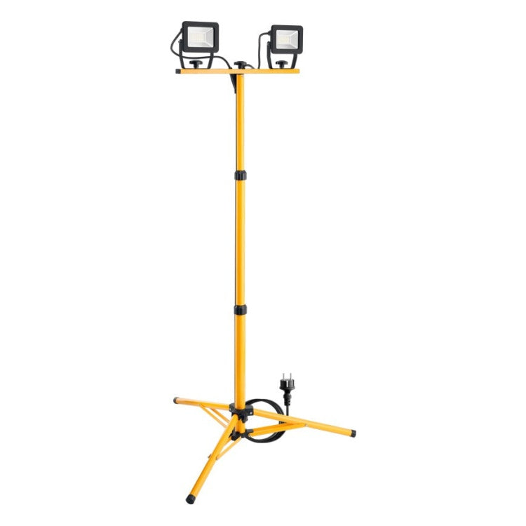 LW-TRI-2x20W Led werklamp op statief - 2 x 20 watt - met 2.5m kabel