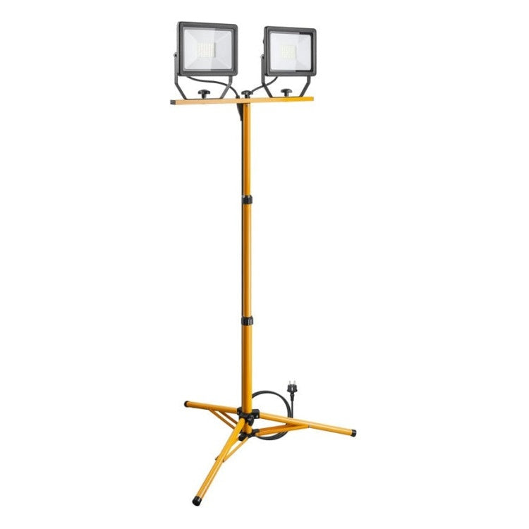 LW-TRI-2x50W Led werklamp op statief - 2 x 50 watt - met 2.5m kabel