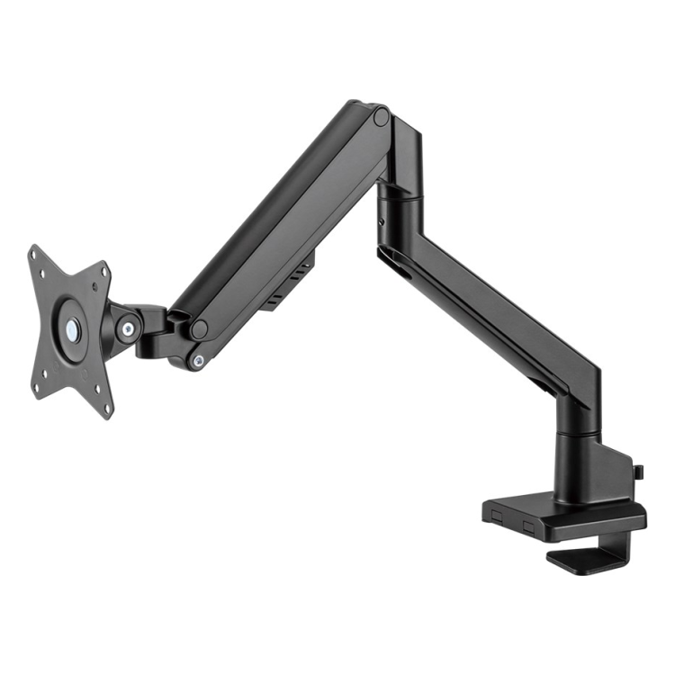 MA-1-G-FM9KG-2 Goobay Pro bureau monitorarm - 1 monitor - Met gasveer - Tot 32 inch / 9 KG