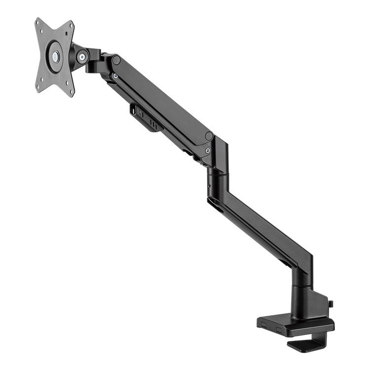 MA-1-G-FM9KG-2 Goobay Pro bureau monitorarm - 1 monitor - Met gasveer - Tot 32 inch / 9 KG