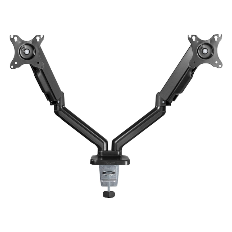 MA-2-G-FM18KG Goobay bureau monitorarm - 2 monitoren - Met gasveer - Tot 32 inch / 9 KG per stuk