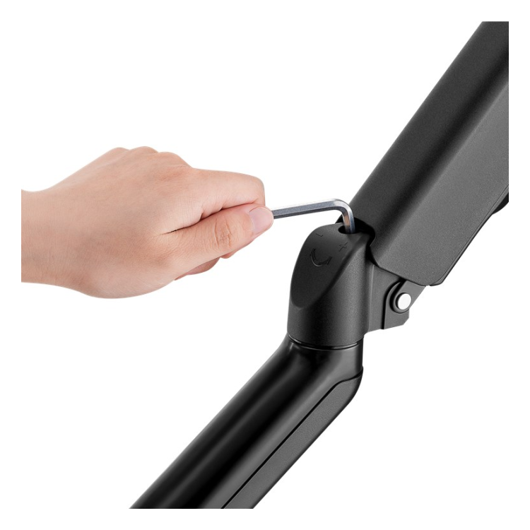 MA-2-G-FM18KG Goobay bureau monitorarm - 2 monitoren - Met gasveer - Tot 32 inch / 9 KG per stuk