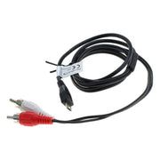 MC-USB-RCA OTB Micro-USB naar 2x male RCA verloopkabel - USB naar audio