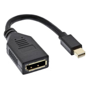 MDP-1.2-DP-0.15-ZW 15 cm mini DisplayPort naar DisplayPort 1.2 kabel - 4K/60Hz - Zwart