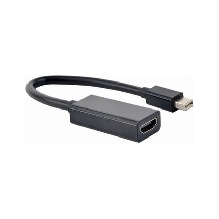 MDP-1.2-HDMI Mini DisplayPort 1.2 naar HDMI 1.3b adapter - 4K 30Hz -15 cm - Zwart