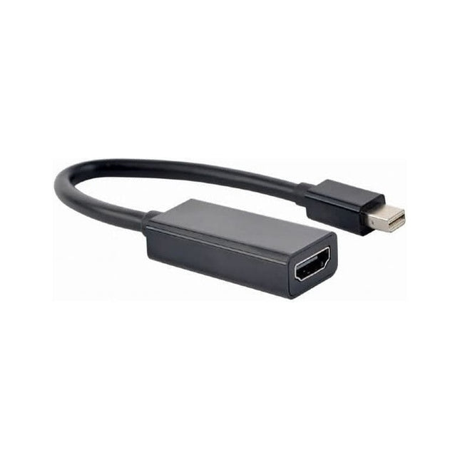 MDP-1.2-HDMI Mini DisplayPort 1.2 naar HDMI 1.3b adapter - 4K 30Hz -15 cm - Zwart