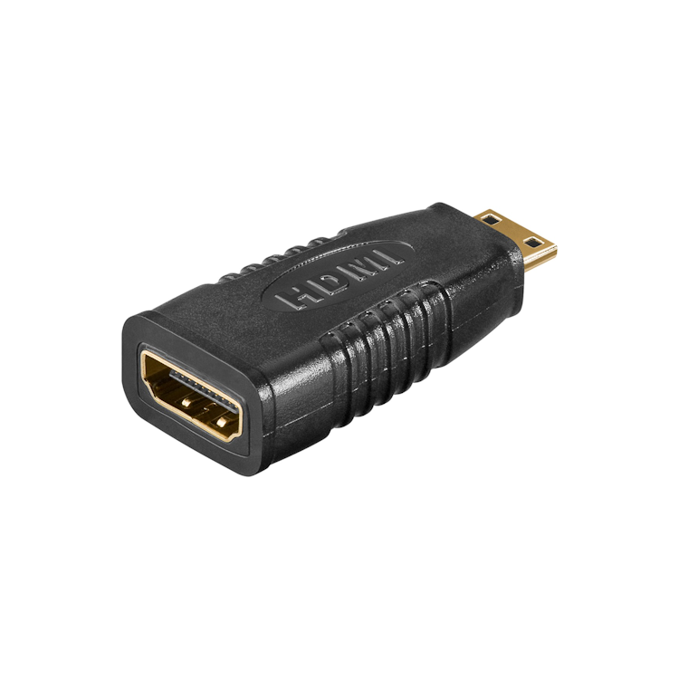 mHDMI-HDMI HDMI 2.0 adapter - HDMI-A naar HDMI-C/Mini-HDMI - 4K/60Hz