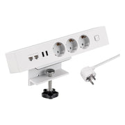 MT-STDS-BR-WT 3-way stekkerdoos