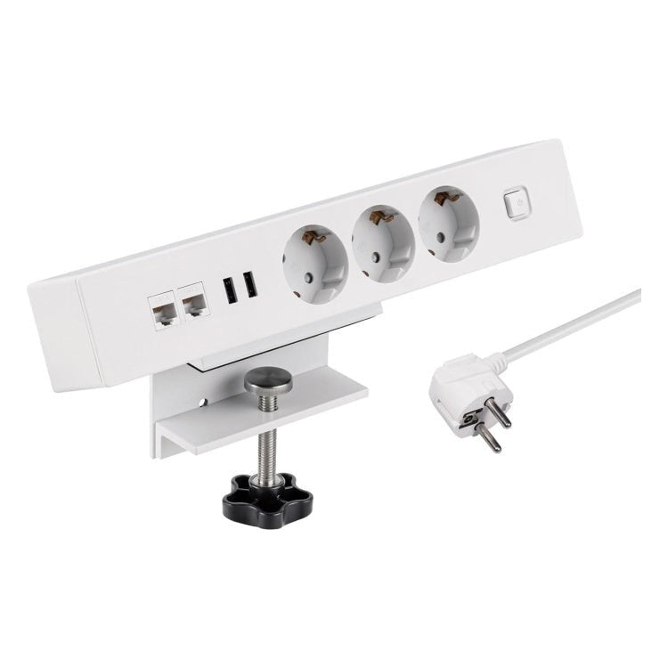MT-STDS-BR-WT 3-way stekkerdoos