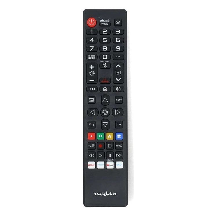 ND-AB-UNI-LG Universele Afstandsbediening voor LG TV’s - Infrarood - Voorgeprogrammeerd - Zwart