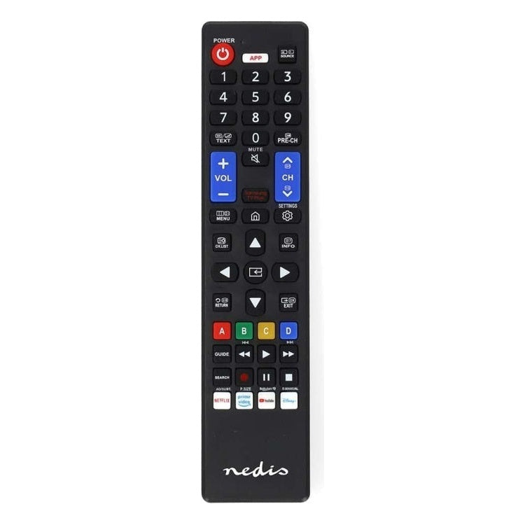 ND-AB-UNI-SAM Universele Afstandsbediening voor Samsung TV’s - Voorgeprogrammeerd - Gebruiksklaar - Geschikt voor smart tv's