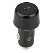 ND-AUT-USBC-30W Autolader met 1x USB-C PD - 30W - Zwart